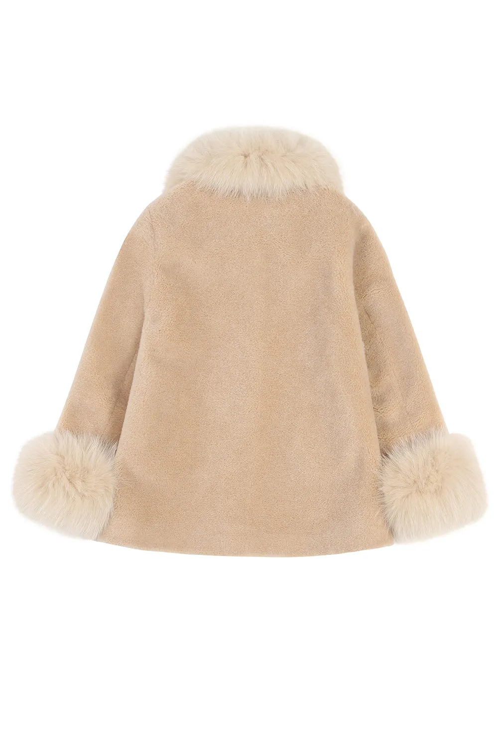 Anais - Teddy coat - Beige