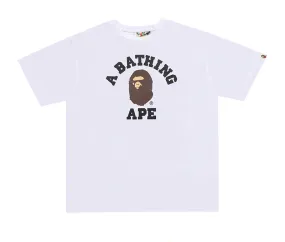 BAPE Color College Tee White