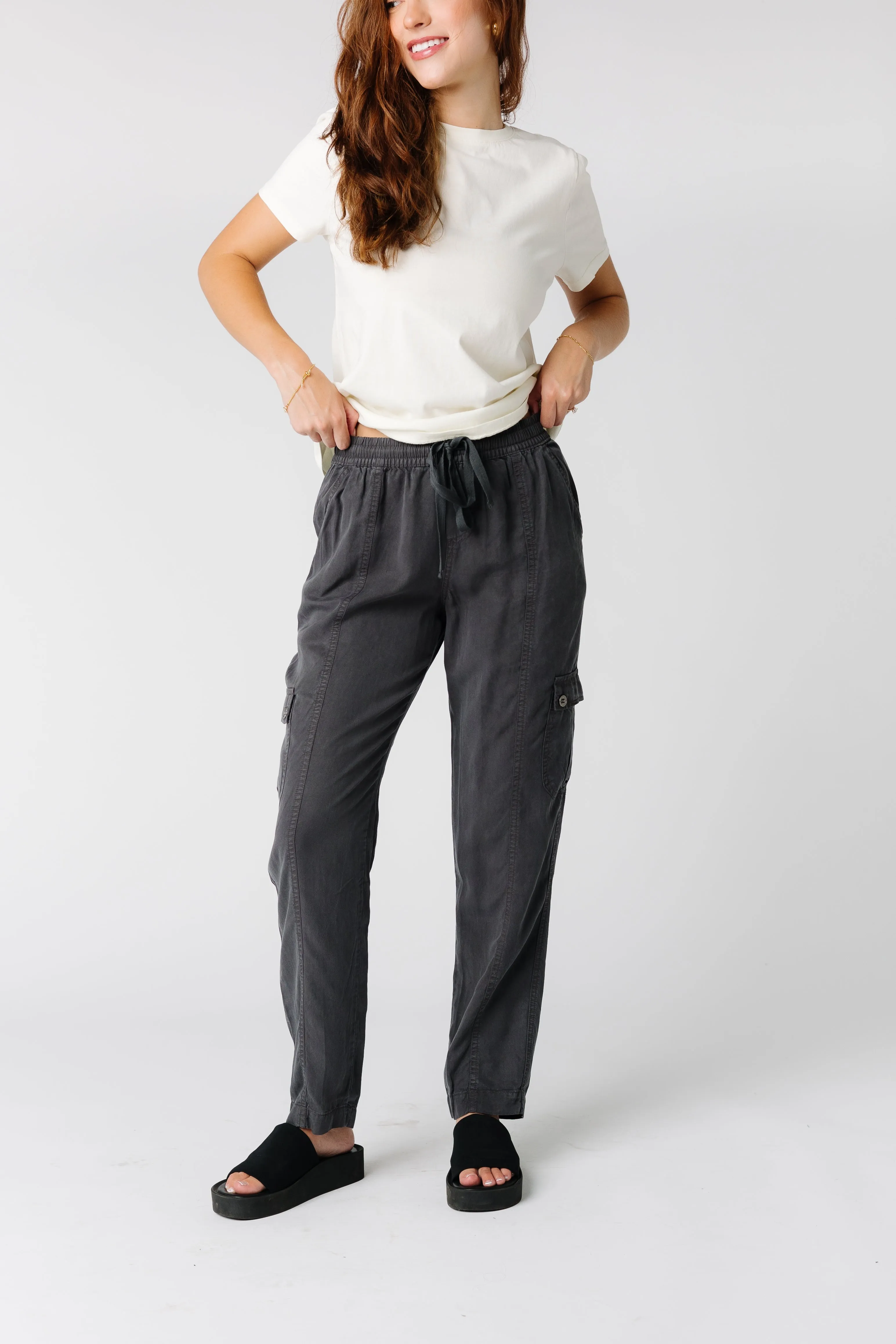 Rio Elastic Waist Pants