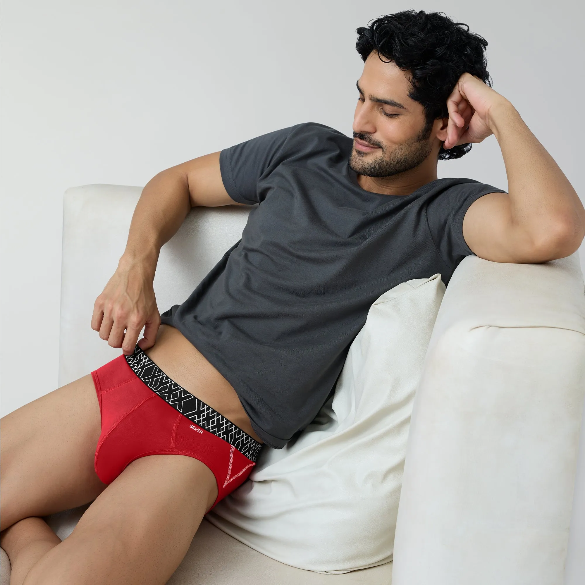 Sprint Cotton Stretch Briefs Rio Red