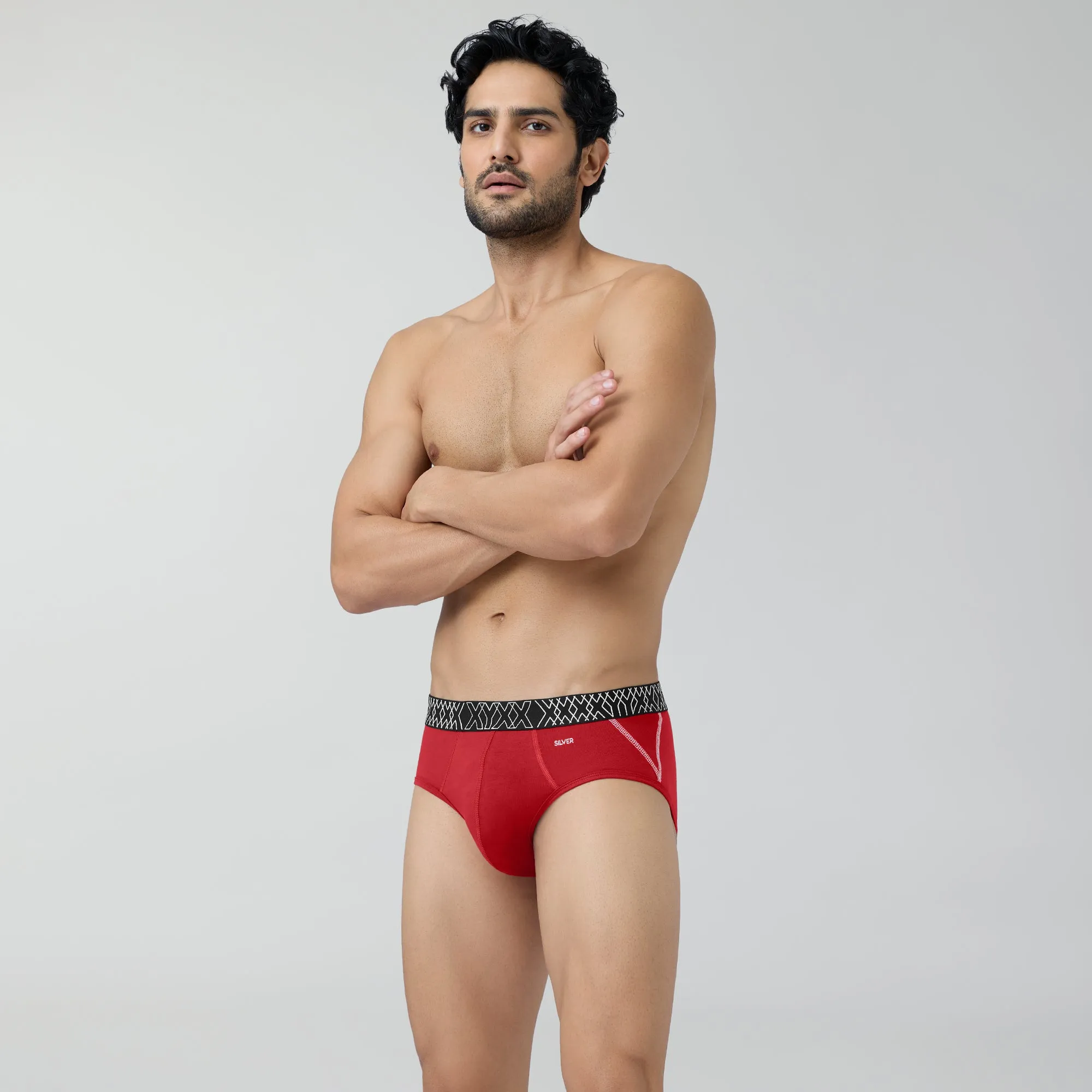 Sprint Cotton Stretch Briefs Rio Red